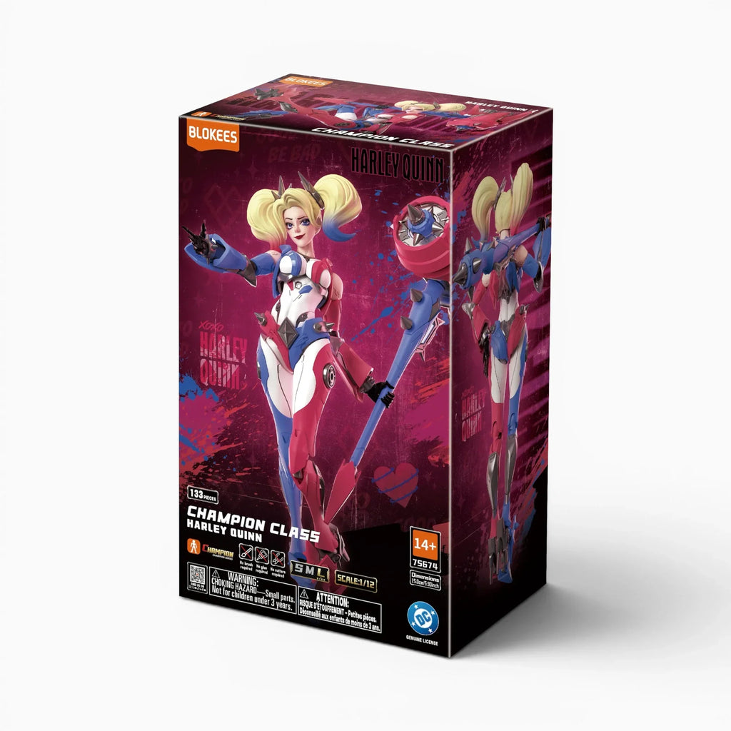 Blokees Harley Quinn Action Character - Model Kit