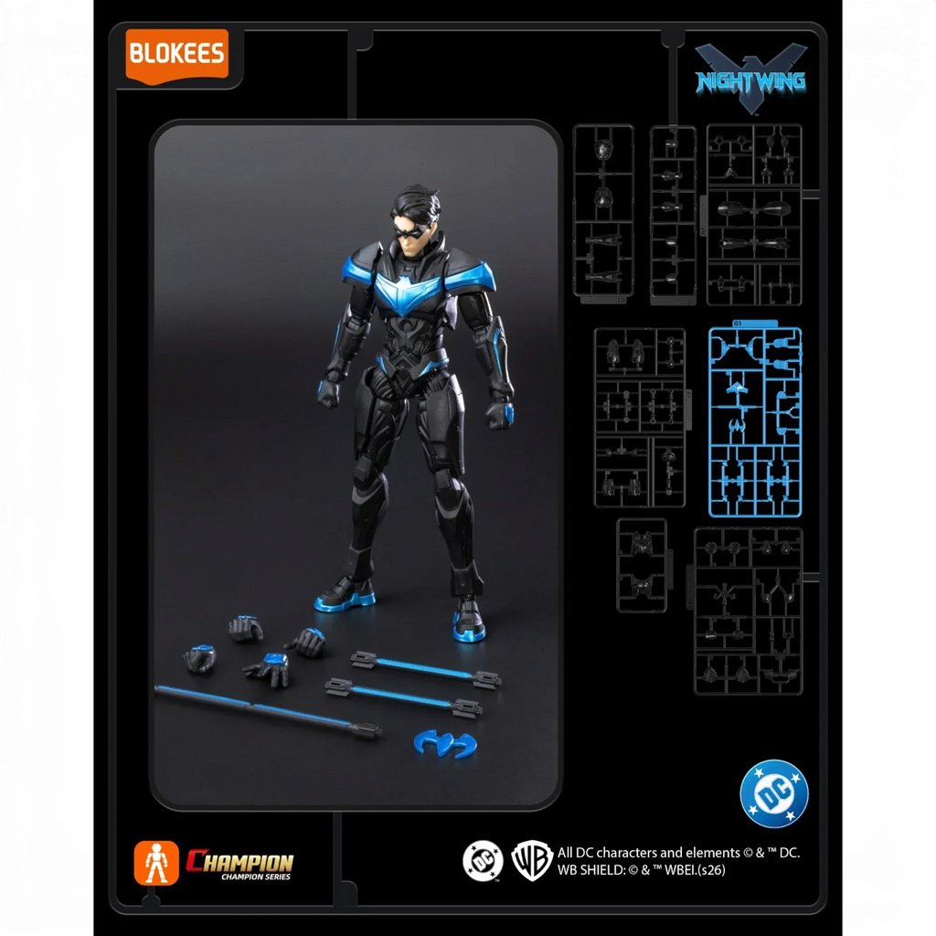 Blokees Nightwing Action Character - Model Kit