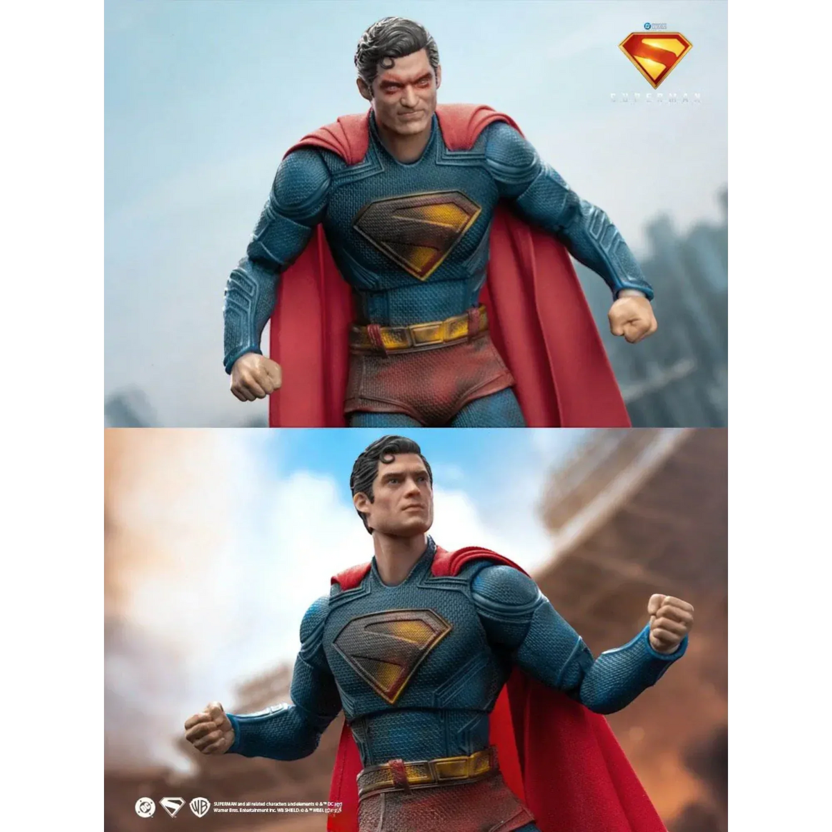 FondJoy Superman Battle Damage Edition Action Figure