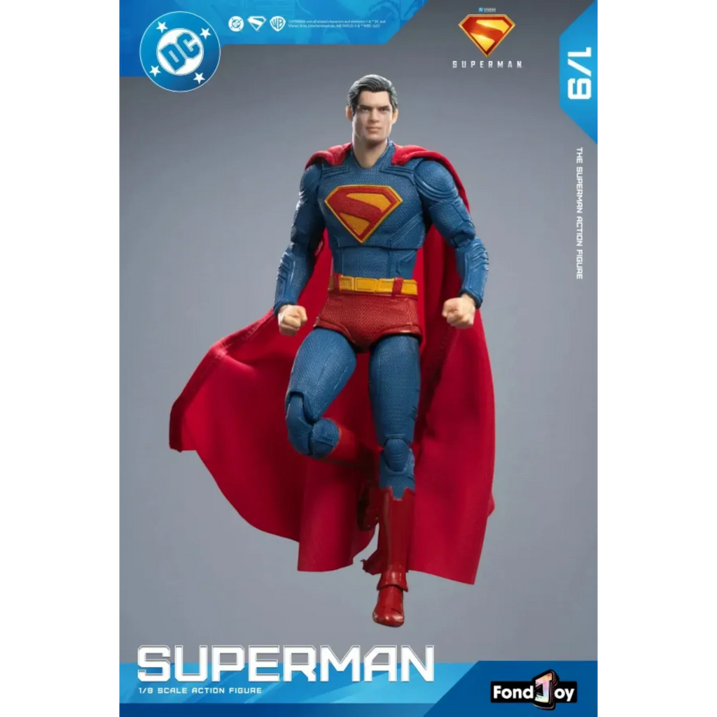 FondJoy Superman 2025 Deluxe Edition With Crypto Action Figure
