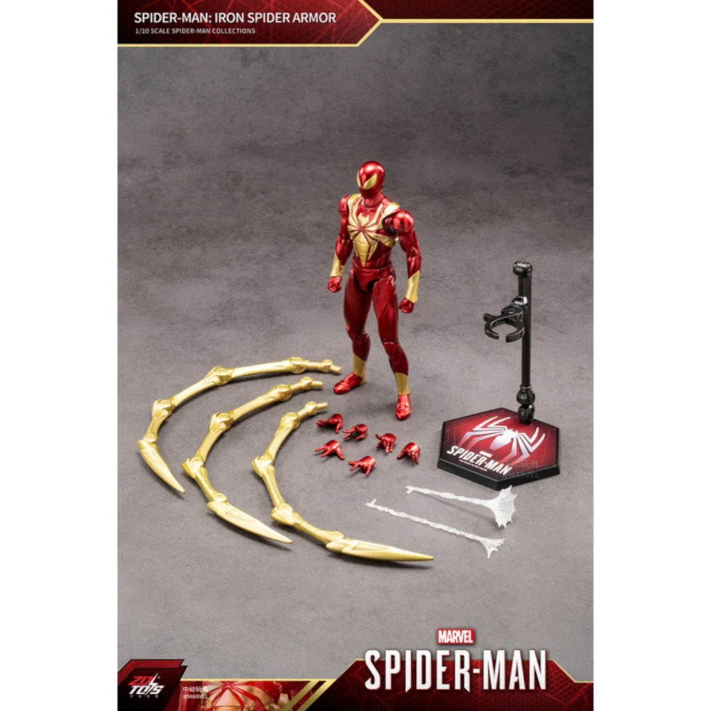 Spider Scale ZD Toys Iron Spider Armor Action Figure – Veetora